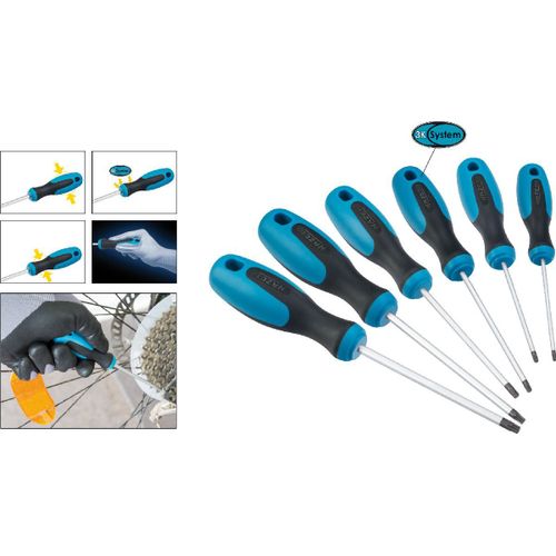 Hazet Jeu de tournevis - Nombre d'outils : 6 - 810T/6