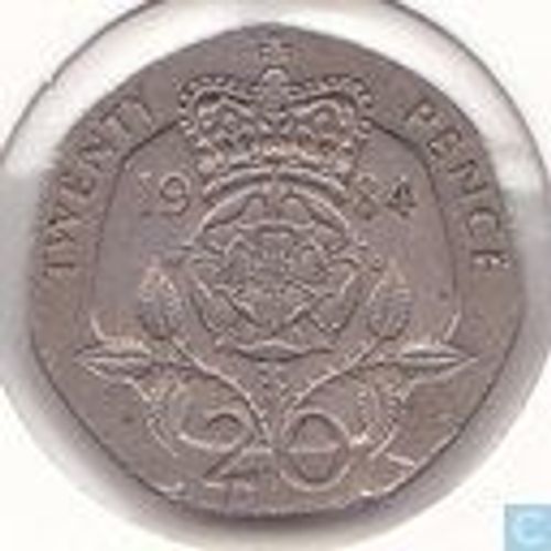 Twenty Pence 1984