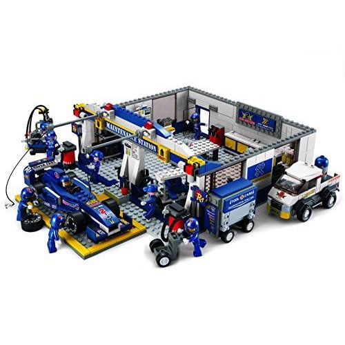 Sluban Formula 1 M38-B0356 - Serie F1 Garage (Workshop)