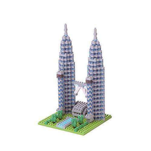 Nanoblock Nbh-110 - Tours Jumelles Petronas - 600 Pièces