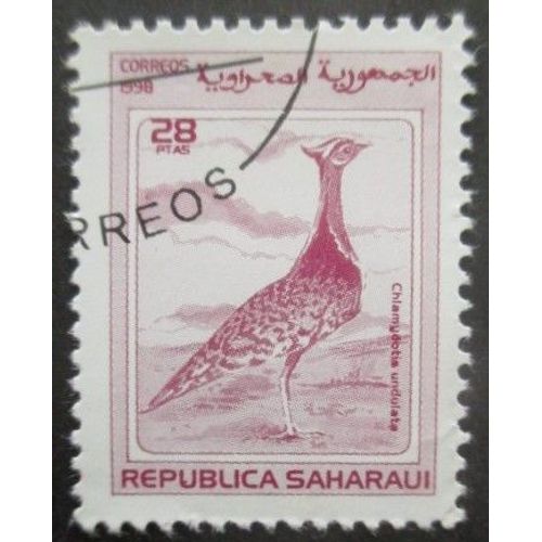 Saharaui Oiseau Oblitéré