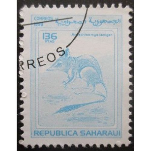 Saharaui Rongeur Oblitéré