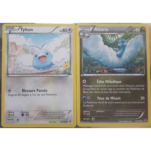 Tylton 73/108 + Altaria 53/108 Xy-Ciel Rugissant