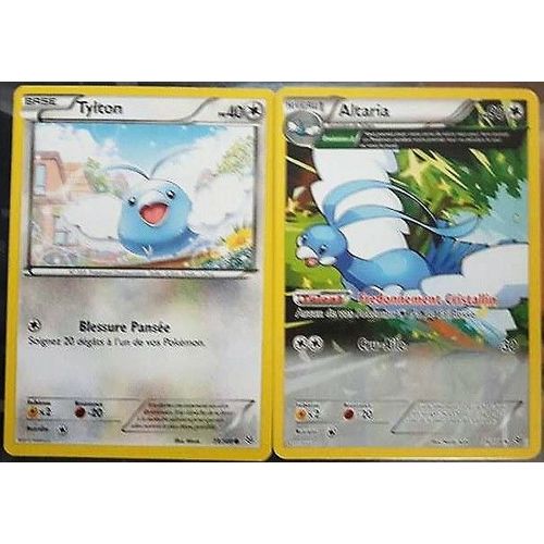 Tylton 73/108 + Altaria 74/108 Xy-Ciel Rugissant