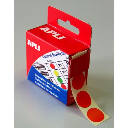 Agipa Pastilles De Signalisation, Diamètre: 15 Mm, Rouge Pour ?C...