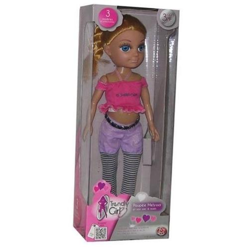 Fx Toys - Trandy Girl - Poupée Mélyssa Et Son Sac 