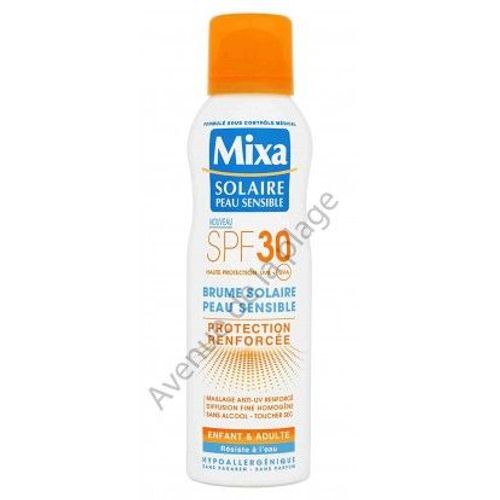 Crème Solaire Spray Mixa Peau Sensible 30