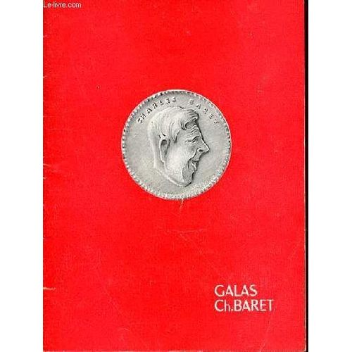 Programme Saison Hiver 1959-60 - Tournees Ch. Baret Fondees En 1891 - Volpone Avec Jean Tissier -