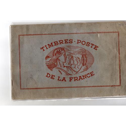 Ancien Album Timbres-Poste  De La France Editions Henri Thiaude 1948