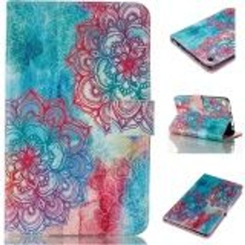 Fire 7 Tablet (2015) Coque, Saturcase Pu Cuir Magnétique Flip Portefeuille Support Porte-Carte Coque Housse Étui Pour Amazon Kindle Fire 7 Tablet (7.0 Inch Hd Display - 2015 Release) (Design-5)