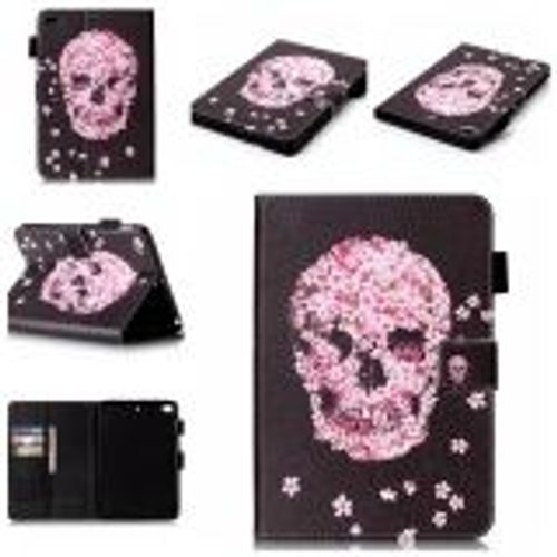 Ipad Mini 4 Coque, Saturcase Pu Cuir Magnétique Flip Portefeuille Support Porte-Carte Coque Housse Étui Pour Apple Ipad Mini 4 (Design-2)