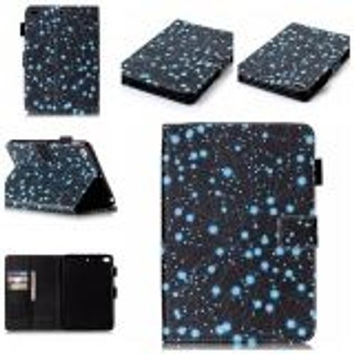 Ipad Mini 4 Coque, Saturcase Pu Cuir Magnétique Flip Portefeuille Support Porte-Carte Coque Housse Étui Pour Apple Ipad Mini 4 (Design-6)