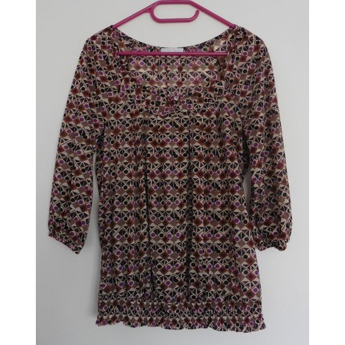 T-Shirt Imprimé Multicolore. Promod. Taille 36/38