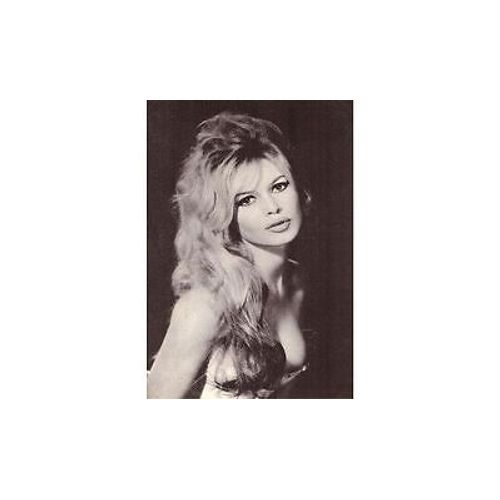 Cp N Et B Brigitte Bardot Ref 990 Neuve Jamais Circulée 