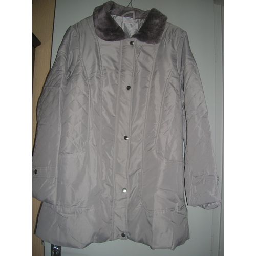 Parka Anne De Lançay Polyester 46/48 Gris