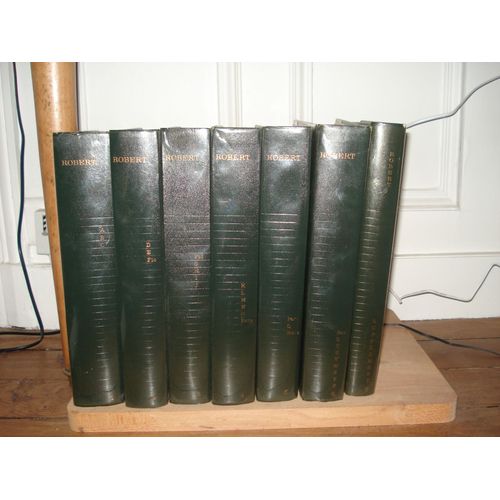 Dictionnaire Le Grand Robert En 7 Volumes - Dictionnaire Alphabétique Et Analogique De La Langue Française