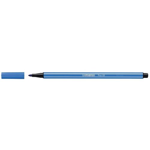Stabilo Pen 68 - Stylo Feutre - Bleu - Encre À L'eau 68/41