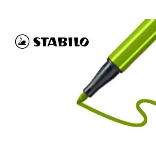Stabilo Pen 68 - Stylo Feutre - Vert - Encre À L'eau 68/33