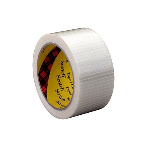 3 m scotch 7000095244 filament ruban adhésif transparent 8959 50 mm x 50 m 0145 mm lot de 18 3m 89595050