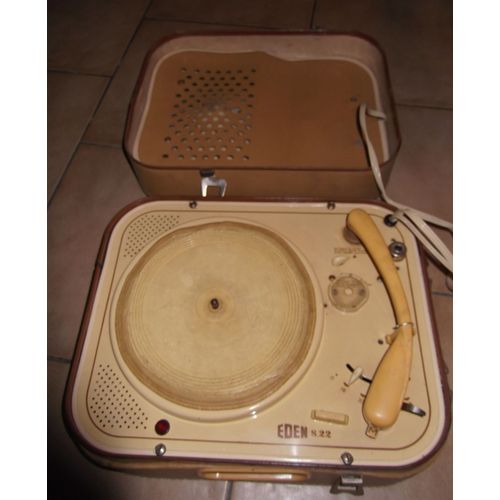 Tourne Disque Vintage Eden S 22
