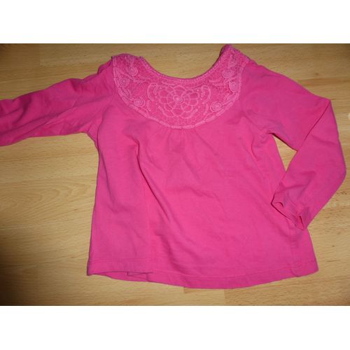 T-Shirt Lisa Rose Coton 5 Ans Rose