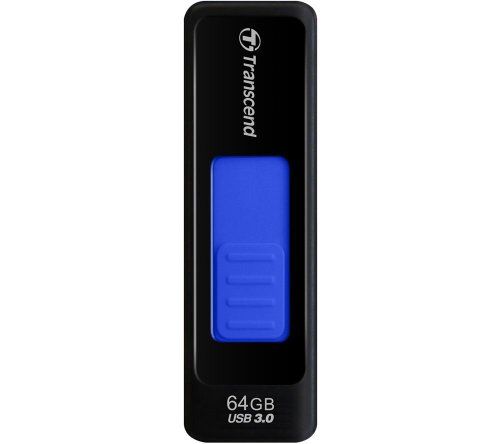 Transcend JetFlash 760 - Clé USB - 64 Go - USB 3.0 - noir