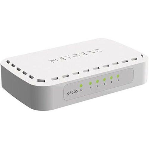 Netgear GS605-400PES Switch Ethernet 5 Ports Blanc