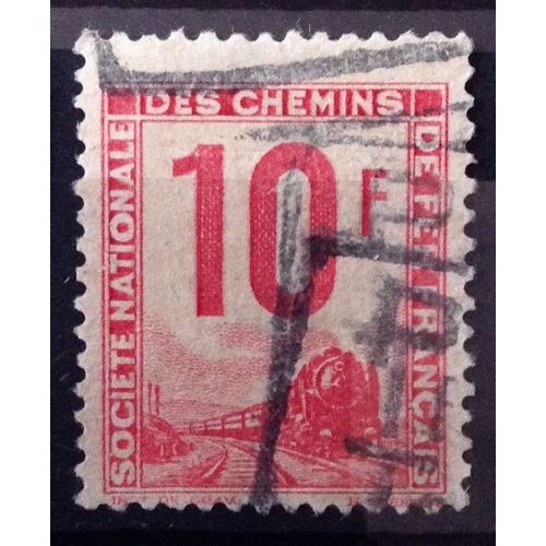 France - Colis Postaux Petits Colis 10f Rose (Joli N° 10) Obl - Année 1944 - N11728