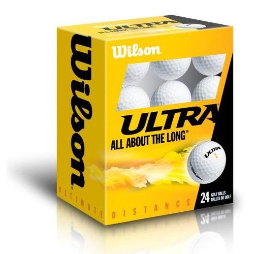 Wilson Ultra Ultdis Balles De Golf Lot De 24 Blanc