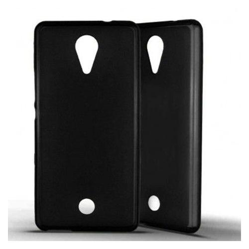 Coque Silicone Wiko Tommy - Noir Opaque