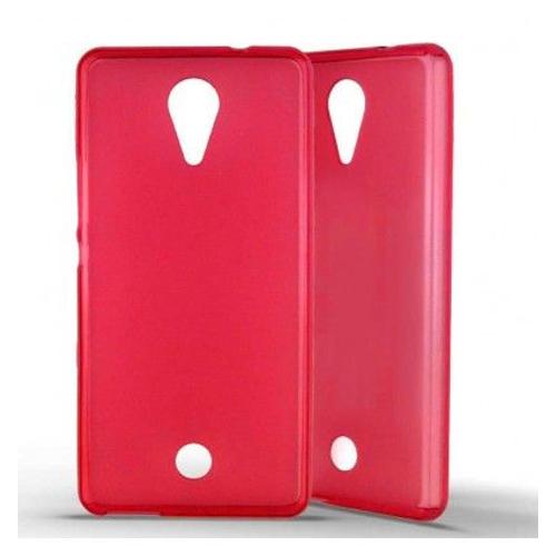 Coque Silicone Wiko Tommy - Rouge