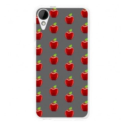 Coque En Silicone Htc Desire 825 - Pommes Gris