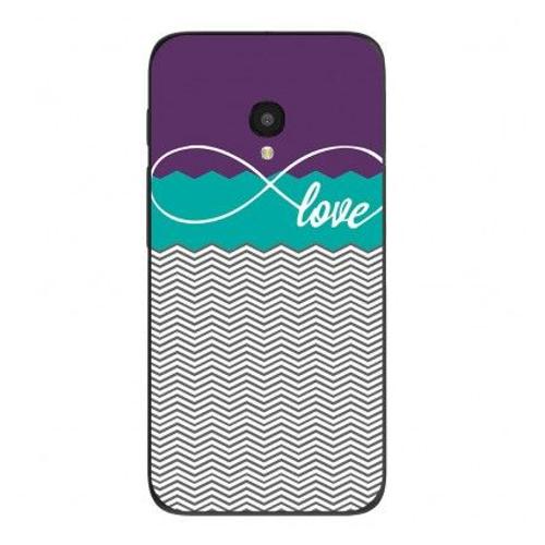 Coque En Silicone Alcatel One Touch Pixi 4 5 - Love Violet