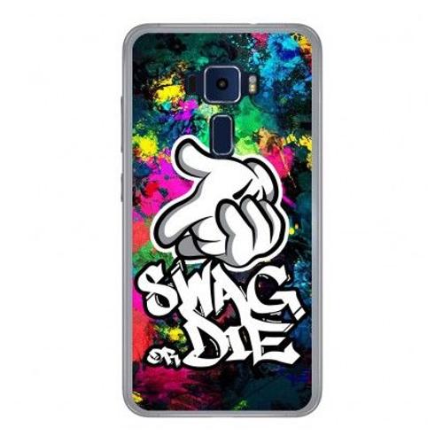 Coque En Silicone Asus Zenfone 3 Laser Zc551kl - Swag Or Die