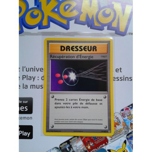 Carte Pokemon Recuperation Energie 77/108 Xy 12