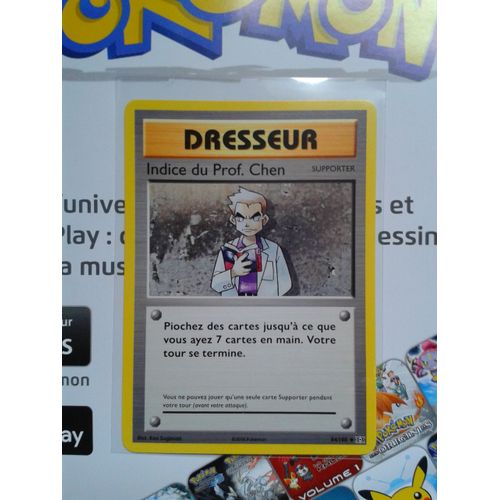 Carte Pokemon Dresseur Prof Chen 84/108 Xy 12