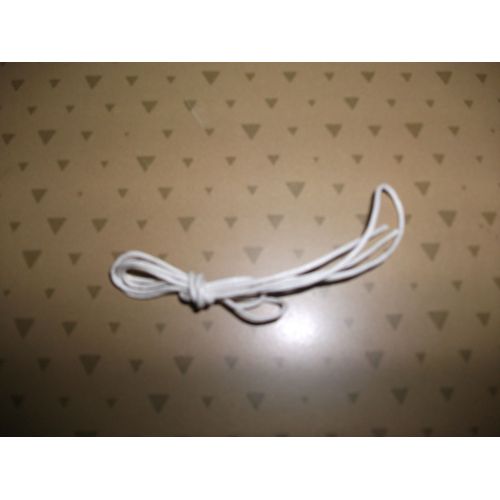 Fil De Coton Ciré Blanc - 62,5 Cm