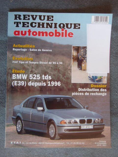 REVUE TECHNIQUE BMW 525 TDS (E39) DEPUIS 1996 | Rakuten