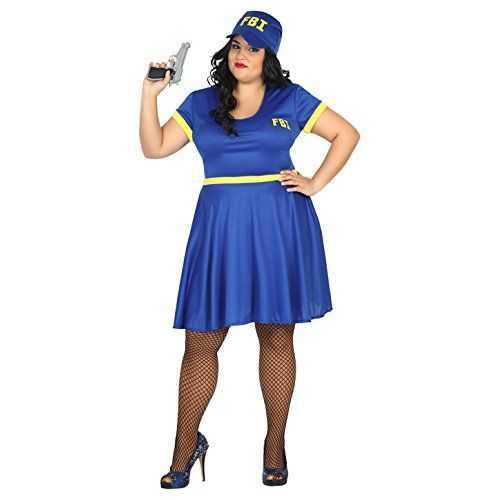 Atosa 31479  -  Fbi, Costume De, Taille Xxl, 44/46