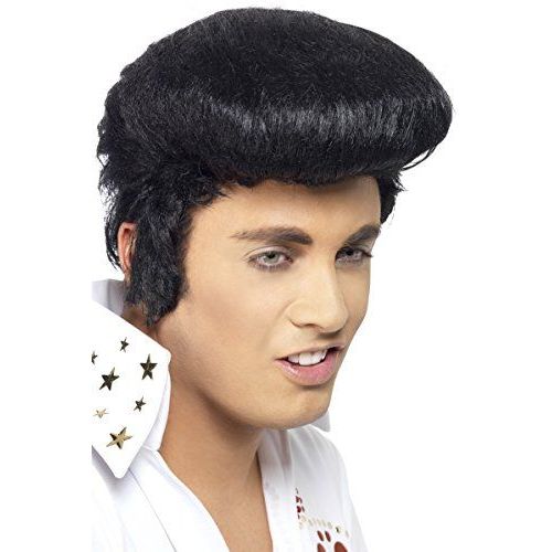 Smiffys  -  Sm42101  -  Perruque Elvis Luxe   - Taille Unique