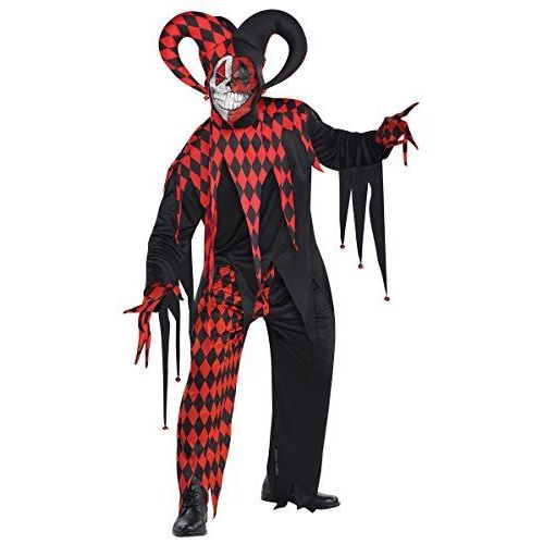 Amscan - 844206-55 - Déguisement - Homme - Joker Arlequin - Taille Xl