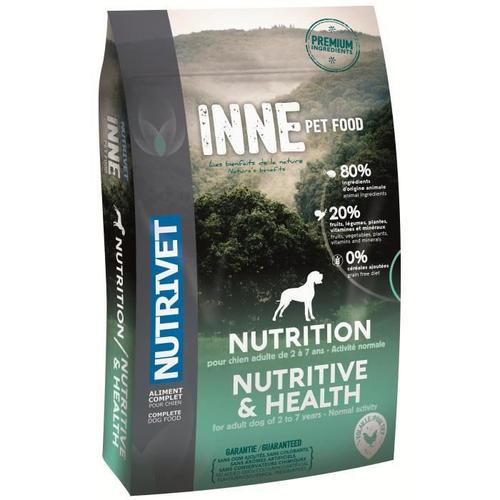 Nutrivet Croquettes Au Poulet Inne Nutrition - Pour Chien Adulte - 3 Kg