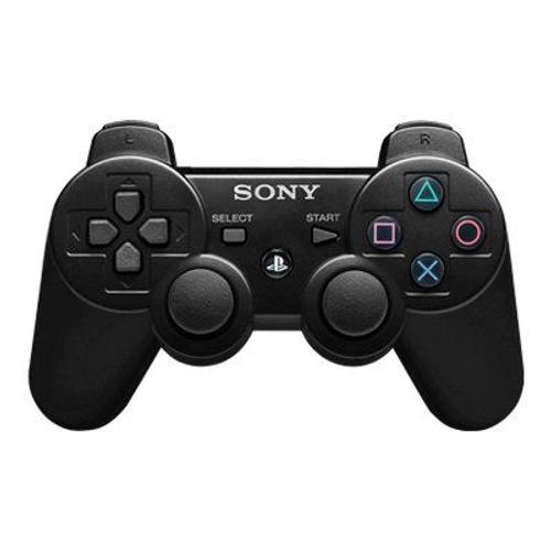 Sony Dualshock 3 - Gamepad - 12 Boutons - Sans Fil - Noir - Pour Sony Playstation 3