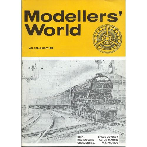 Modellers' World Vol. 10 N° 4 ( July 1980 ) : Birk - Space Odyssey - Racing Cars - Aston-Martin - Crescent U.S. - U.S. Promos