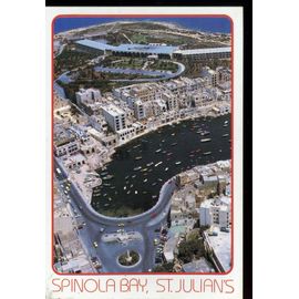 Carte Postale De St. Julians  (Malte)  Spinola Bay
