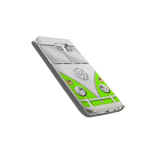 Etui Flip Samsung S7 Edge Camion Camping Vert