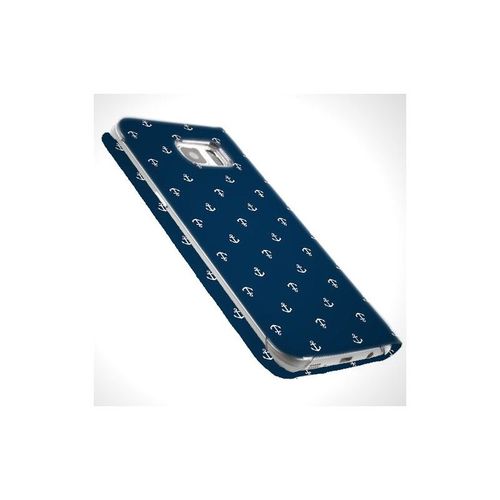 Etui Ancre Marine Bleu Samsung Galaxy S7 Edge
