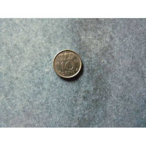 Pièce De 10 Cents Pays Bas 1965