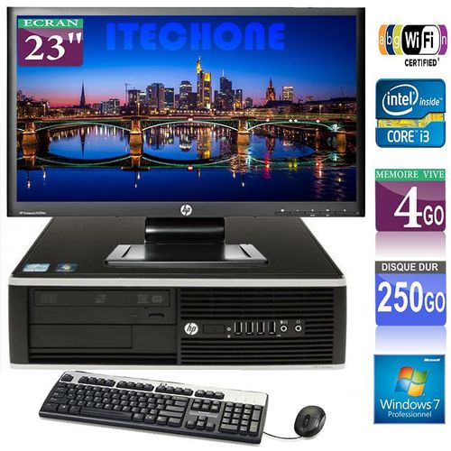 HP 6200 Pro Core i3 2100 - 3.1 Ghz - Ram 4 Go - DD 250 Go