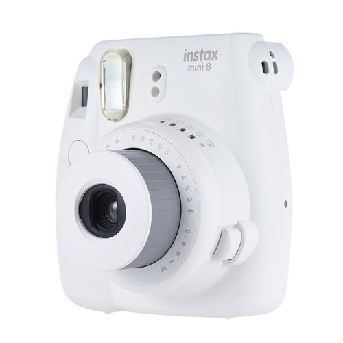 Appareil photo Instantané Fujifilm Instax Mini 8 objectif : 60 mm blanc